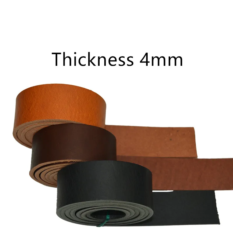 Натуральная Кожа Веревка кожаный ремень браслет кожаная полоса 4 мм толщина 140 см