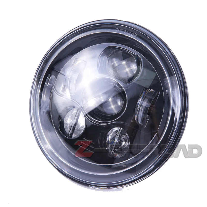 7 &quotсветодиодный светильник H4 для мотоцикла с точечным SAE EMARK одобренный