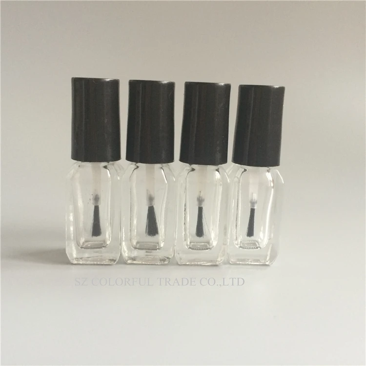Бесплатная доставка 10 шт слот 4 мл пустая мини прозрачная стеклянная бутылка для