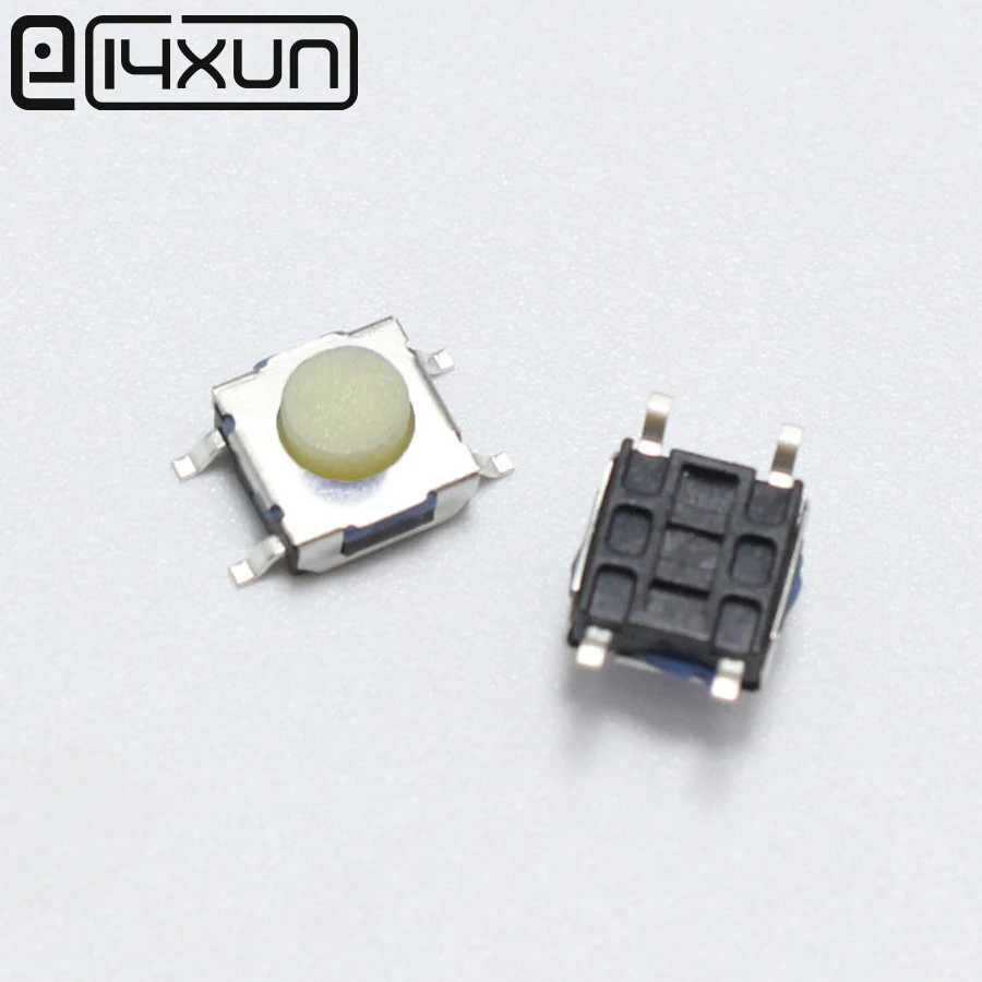 5 шт. 6*6*3 4 мм/6*6*4 3 мм SMD водонепроницаемый силиконовый тактовый переключатель 6x6x4