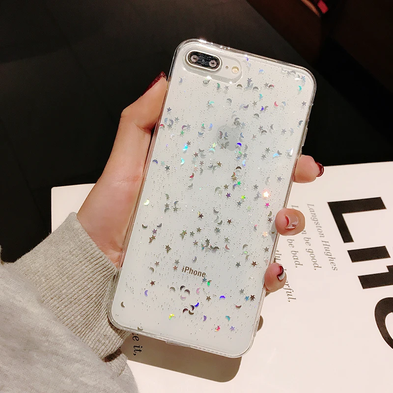 Ультра-тонкие мягкие чехлы с блестящими звездами для huawei P30 P20 P10 Pro Lite mate 10 20 Pro Honor 10 20 Pro Nova 3 3i 4 P Smart Plus