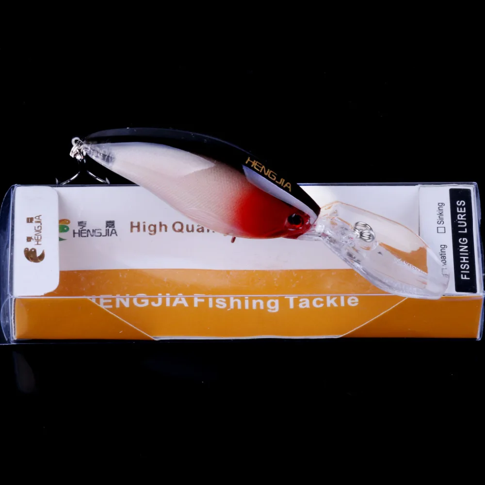 HENGJIA 1 шт. 17 7 г 10 см жесткая рыболовная приманка кренкбейт искусственная длинный