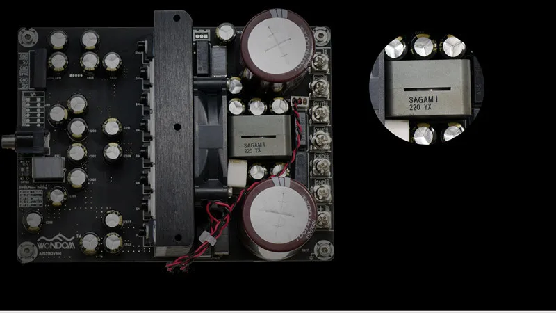 G-032 2000 Вт Hi-Fi Класс D Цифровой Усилитель мощности доска сабвуфер высокой мощности костюм для сцены и KTV
