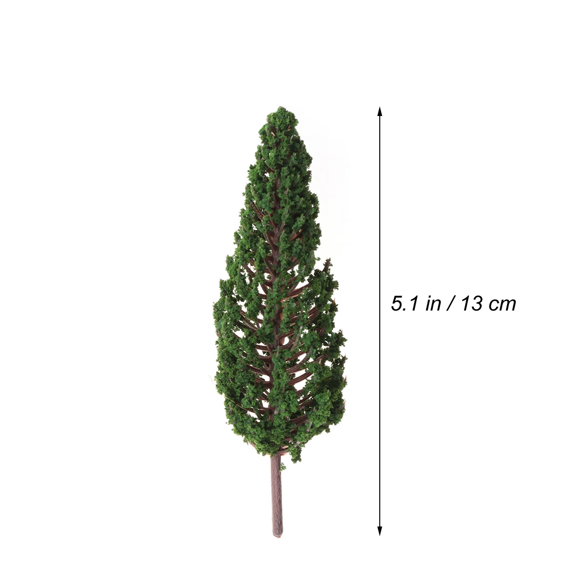 13cm NICEXMAS 10 шт. Модель деревья Парк улица диорама расположение пейзажей миниатюрный пейзаж декорации домашний сад украшения - Цвет: 13cm