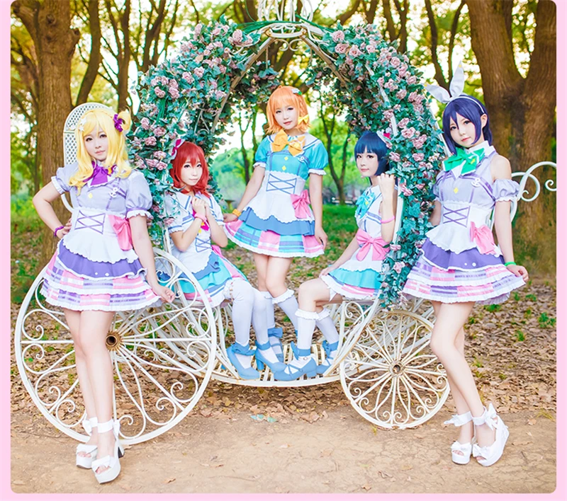 Love Live! Солнце Aqours 1 Во первых всех членов пения песня косплэй костюм вечерние