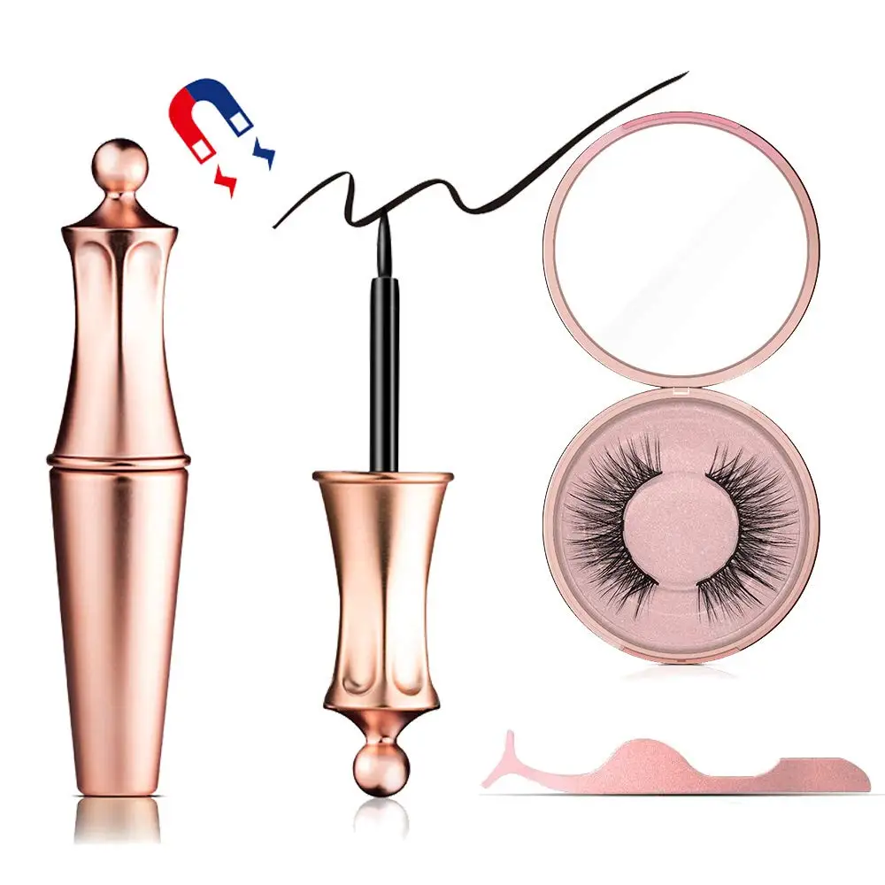 Брендовая Магнитная жидкая подводка для глаз и магнитные накладные ресницы