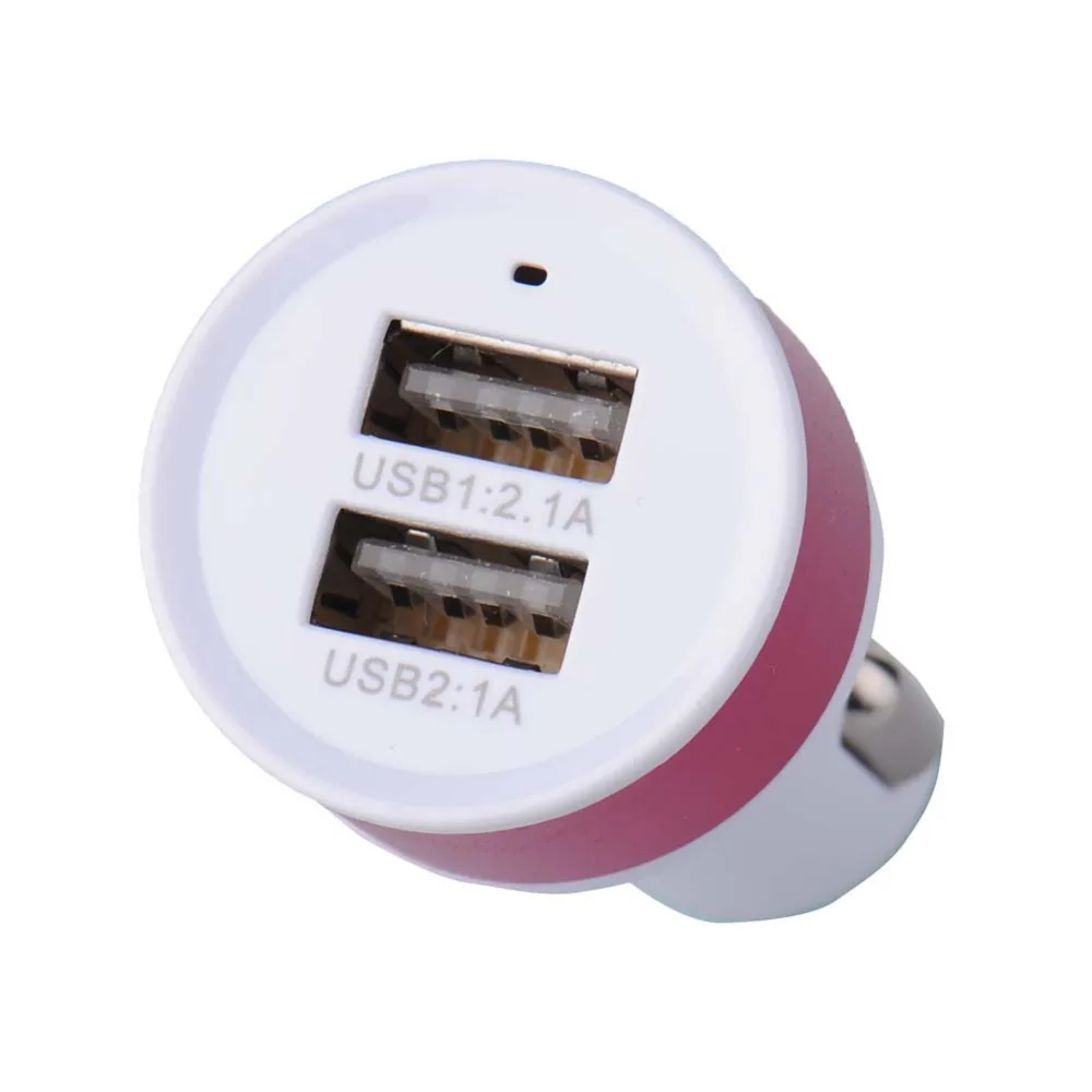 Автомобильное зарядное устройство с двумя usb портами 2 порта автомобильное