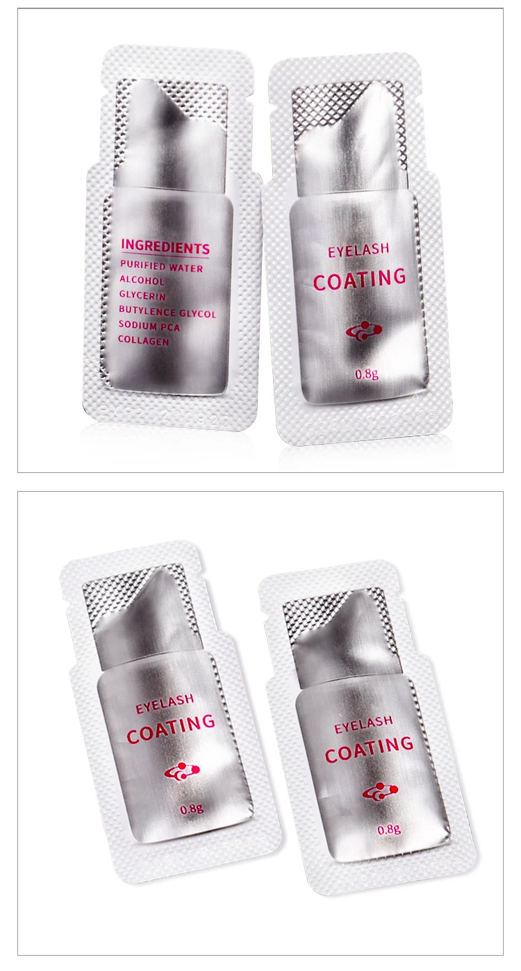 10 шт./лот lash lift sachets ресницы прозрачное покрытие защита осветляет и питает ресницы Красота Макияж