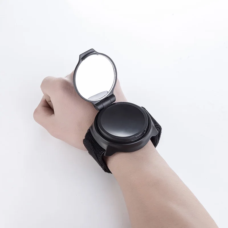 

High Bike Rear View Mirror Slim Fit Rotatable Collapsible Mirror Bike Backeye Adjustable Wrist Mirrors DOG88