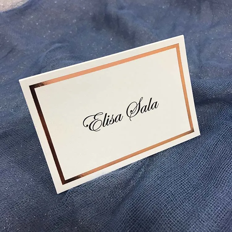 Розовое золото фольга место карты для свадьбы|cards for wedding|card cardcard cut |