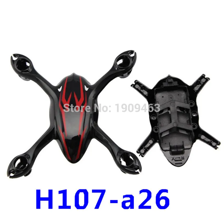 100% оригинальная часть Hubsan корпус для h107 c Mini RC Qudcopter детали квадрокоптера|body shell|rc