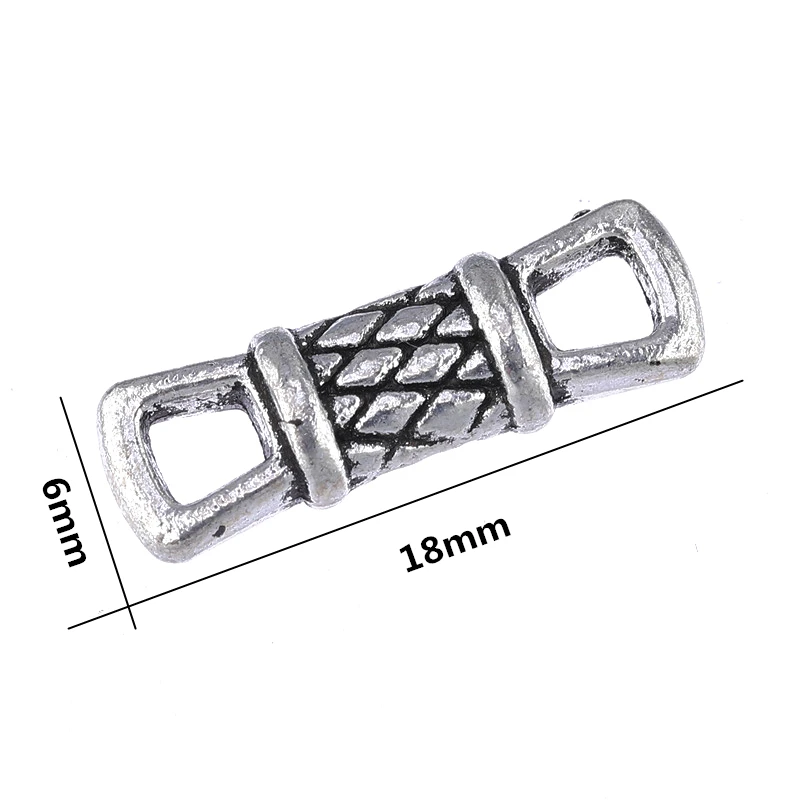 

JUYA 30pcs 18x6mm New Design Alloy Lock Shape Charms for Pendant Bracelet DIY Findings for Jewelry Making Best Sale AO0716