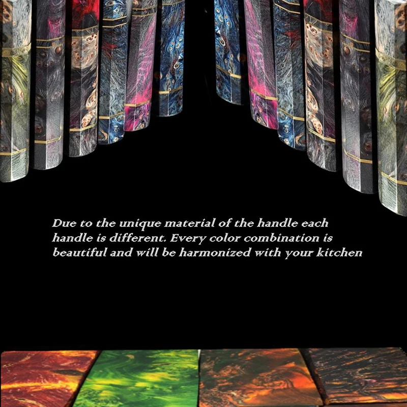 Кухонный нож Grandsharp 8 2 дюйма из дамасской стали поварской ручной работы VG10