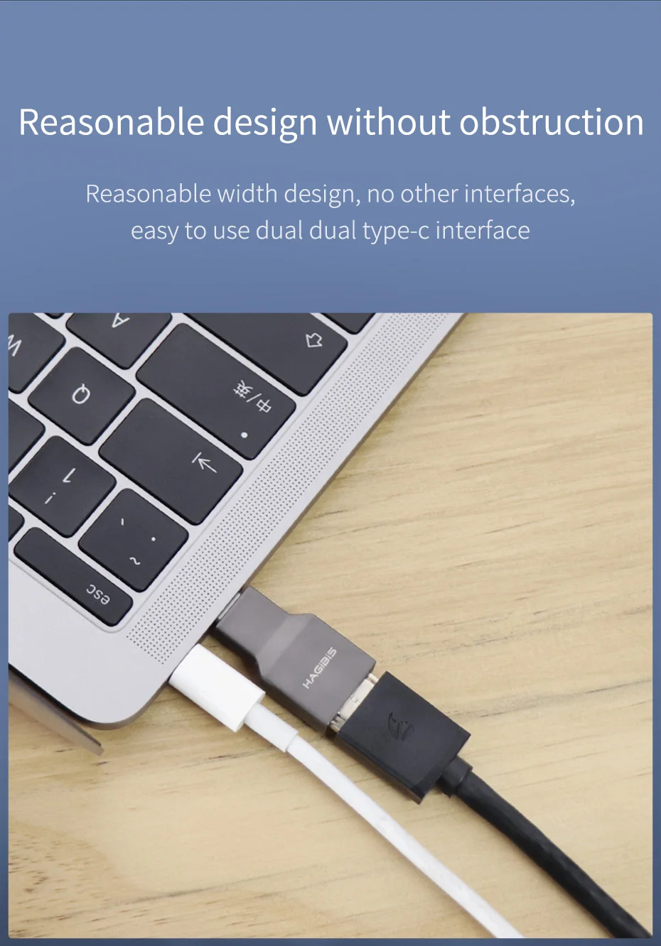 Hagibis USB C к HDMI адаптер Тип C Мужской к HDMI Женский конвертер 4 k@ 30Hz HD для Macbook samsung Galaxy S10 huawei P30 iPad Pro