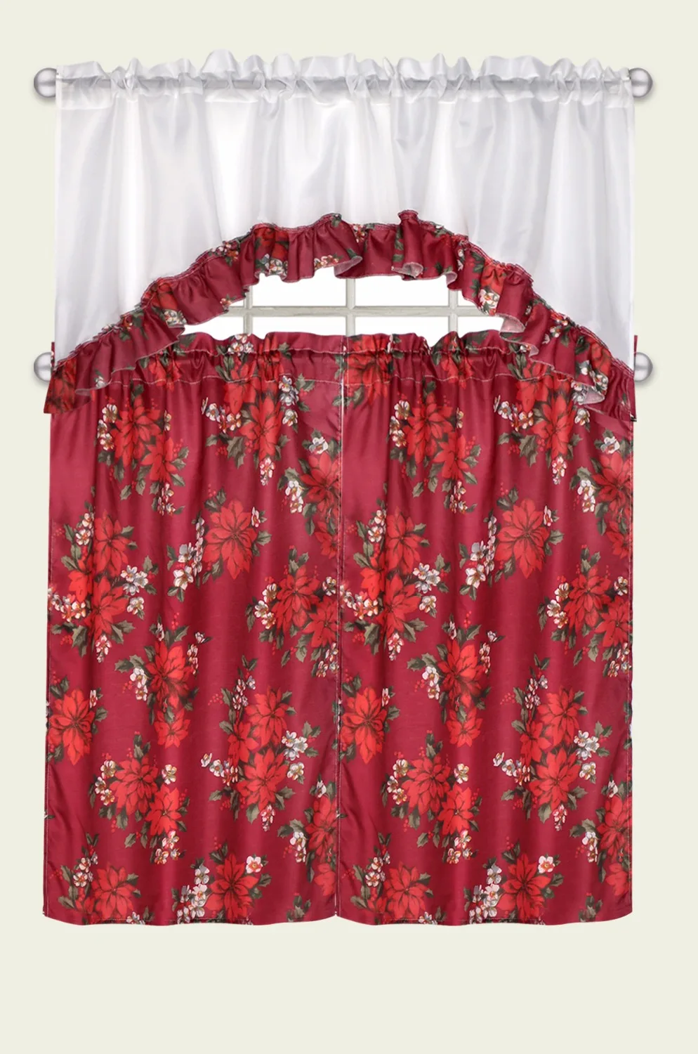 3 шт. в комплекте имитация льняной ткани Рождественский дизайн кухонные