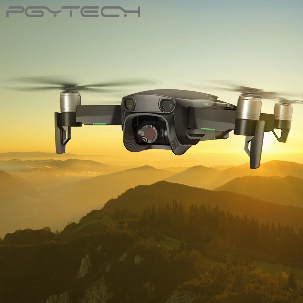 PGYTECH Mavic Air Lens hood Камера Протектор солнцезащитный блестящий щит Gimbal Shade антибликовые линзы для DJI Mavic Air Аксессуары