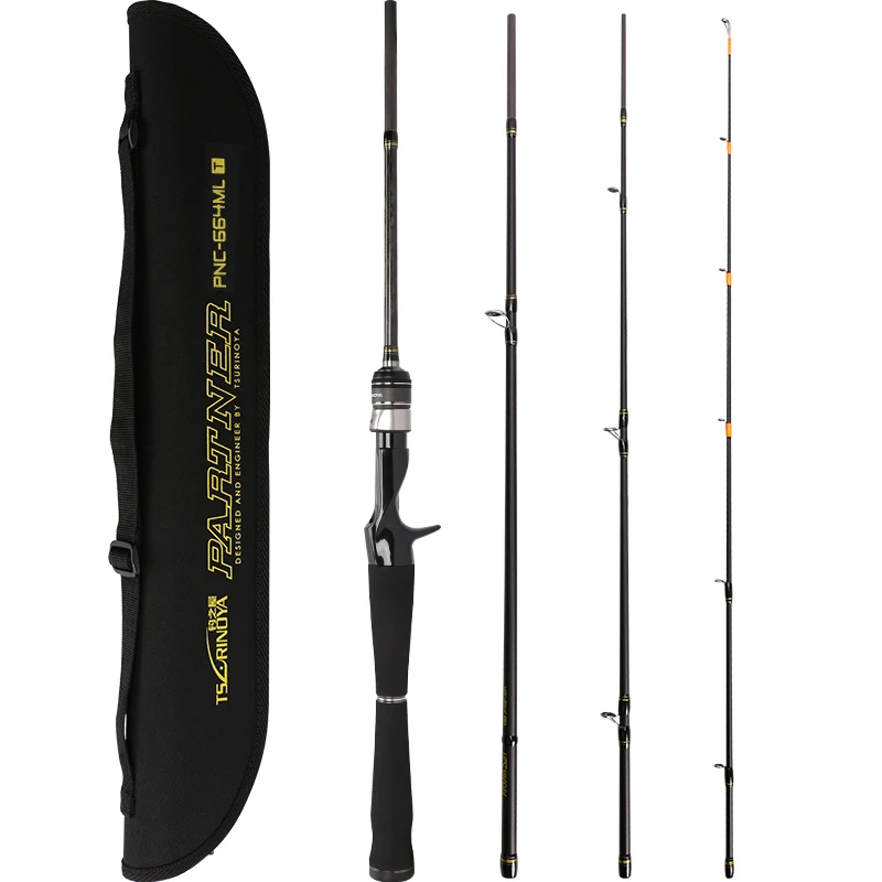 

TSURINOYA PARTNER 4Sec 1.98m/ML/4-16g 2.13m/M/5-21g Fast Spinning Rod Casting Rod Baitcasting Fishing Rod Pesca Olta Cana Peche