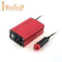 Автомобильный инвертор мощности 200 Вт, преобразователь 12 В 220 В постоянного тока в 220 В переменного тока, 110 В, портативное автоматическое изменение синусоидальной волны, зарядное устройство USB 12 220 - изображение