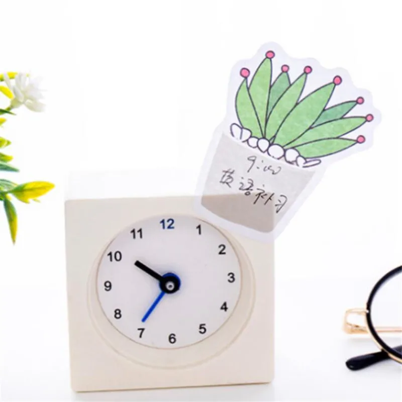 Creative Cactus Memo Pad Kawaii Plant Sticky Notes Planner Notepad Paper Stickers Stationery Office School Supplies Gift | Канцтовары