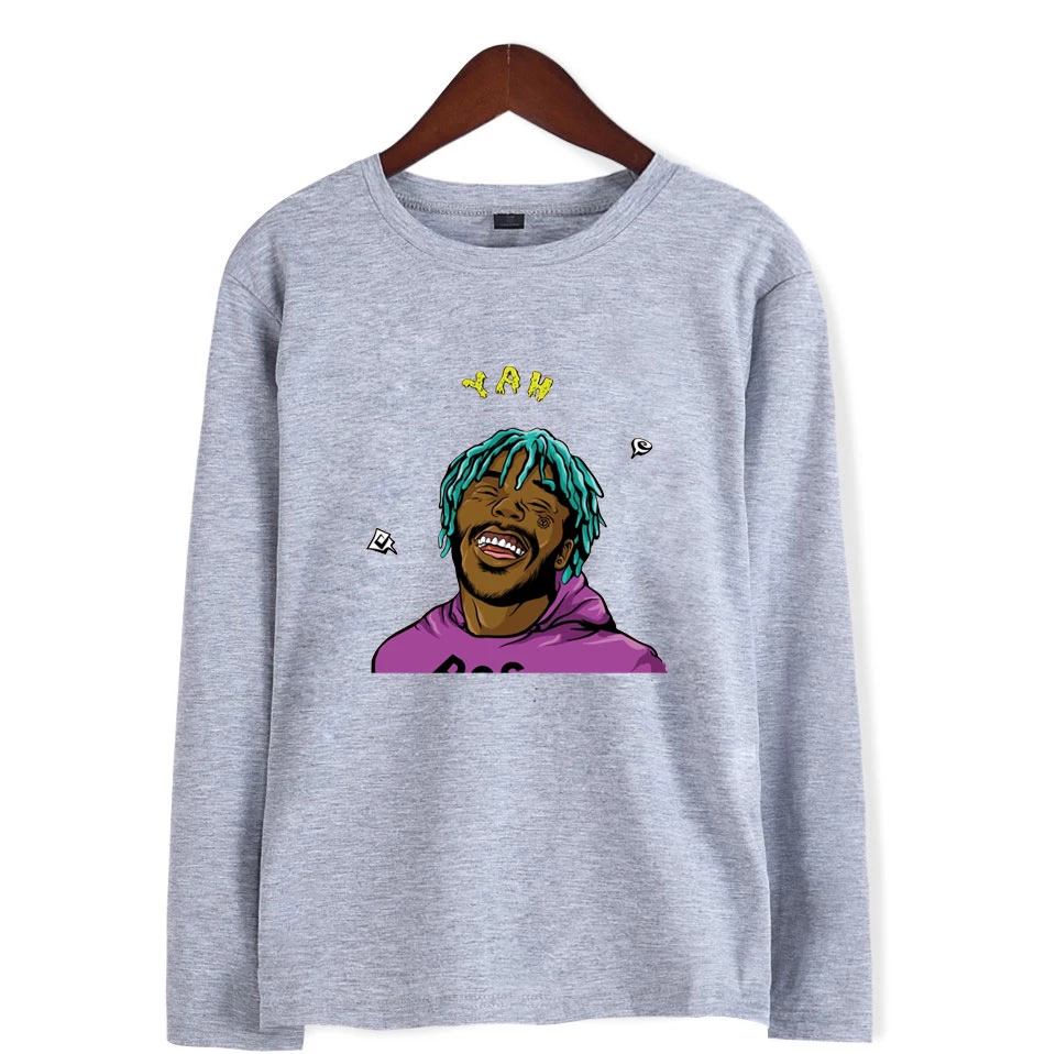 Футболка с длинным рукавом LIL UZI VERT новинка 2018 модная крутая популярная