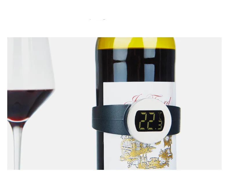 stainless steel wine temperature sensor red bracelet thermometer for beer home kitchen tools | Дом и сад