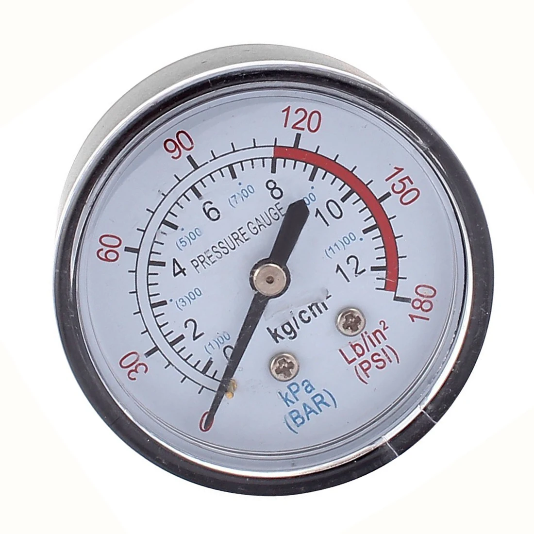 

JFBL горячий-круглый 0-180 psi 13 мм 1/4BSP диаметр циферблата компаратор Воздушный манометр, черный