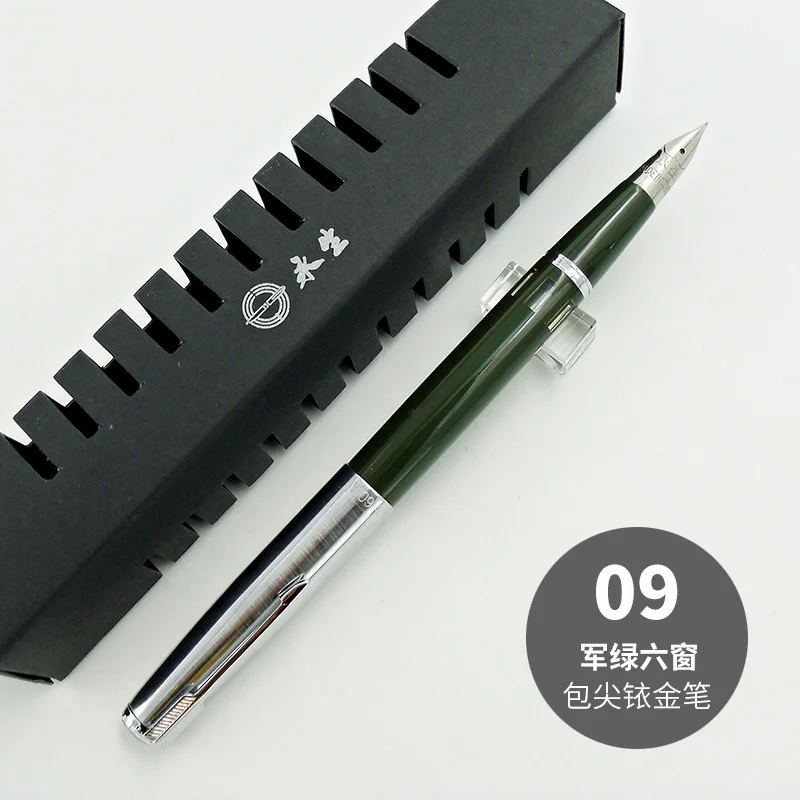 Wing Sung 601a 0,5 мм тонкий наконечник вакуумная авторучка металл+ ABS Корпус серебряный колпачок