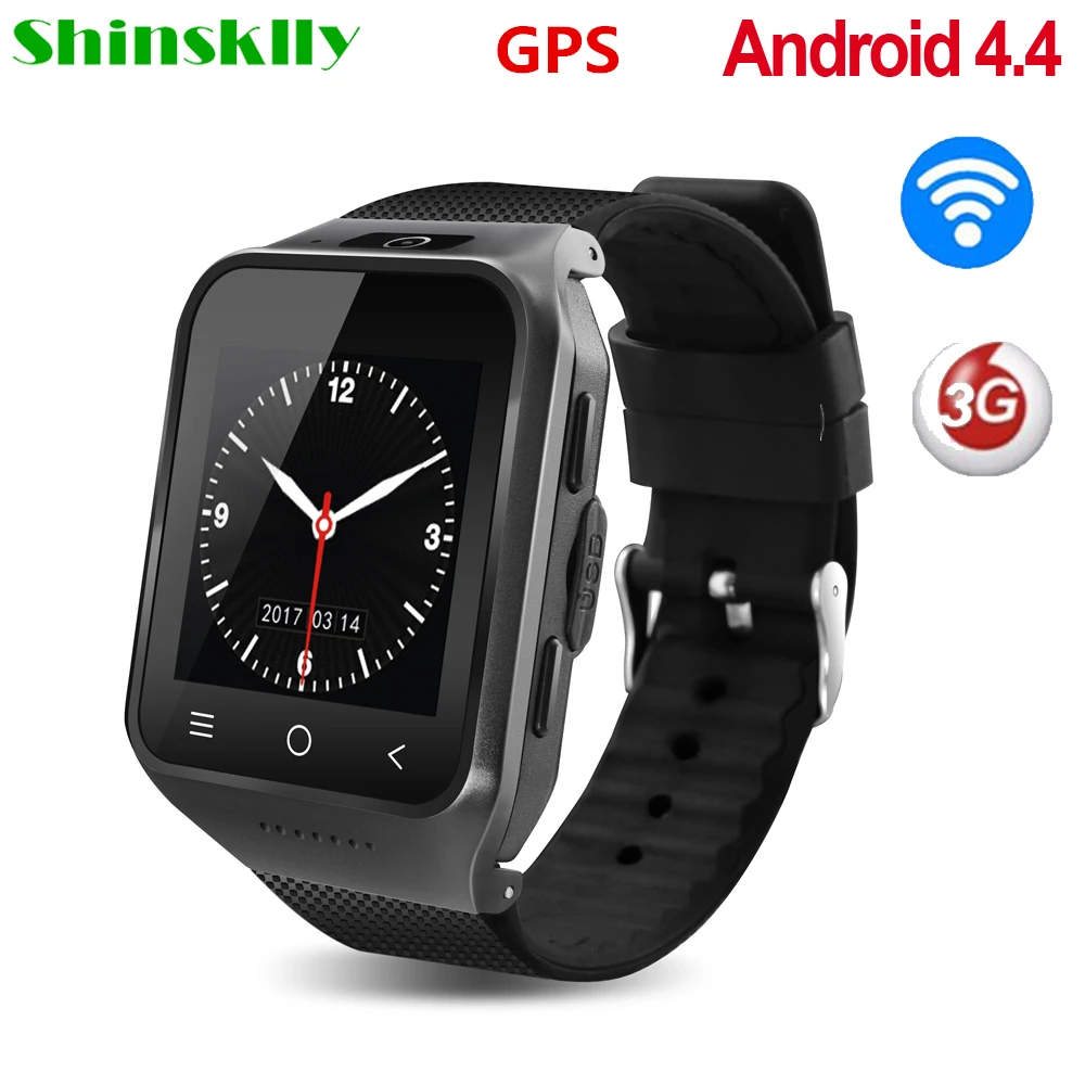 S8 Смарт часы Для мужчин женщин gps 3g Смартфон Android 4 MTK6572 2.0MP Камера WCDMA WiFi MP3 Bluetooth