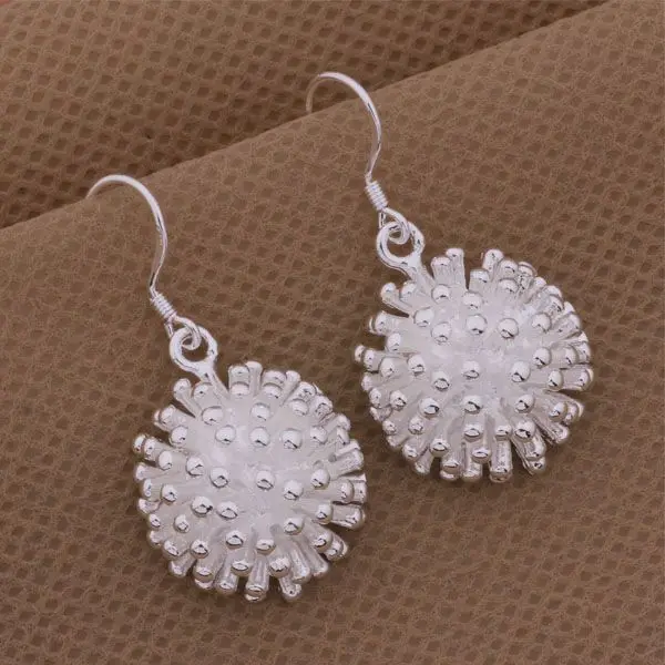 Разноцветные серьги AE356 из стерлингового серебра модные ювелирные изделия