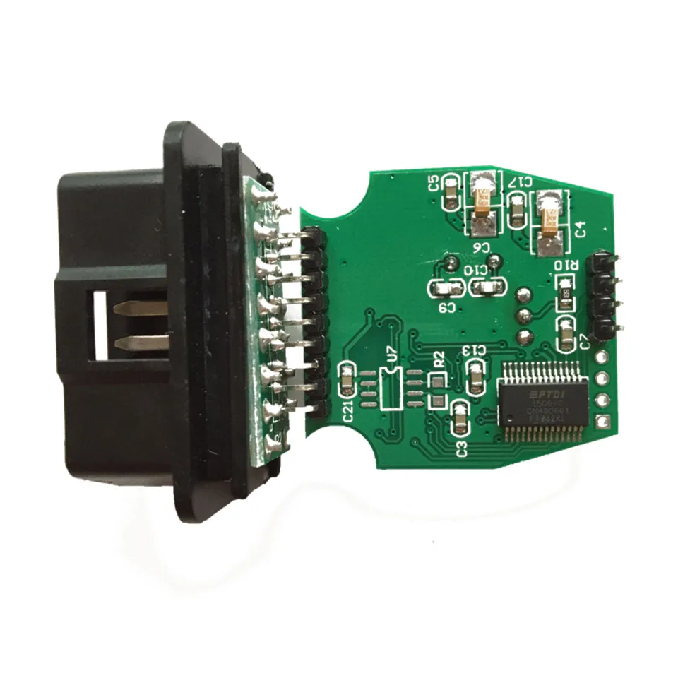 10 шт./лот DHL быстрая последняя V16.00.017 OBD2 один кабель мини VCI j2534 автомобиля связь