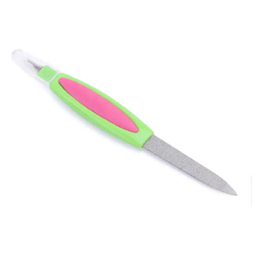 Двухстороннее удаление омертвевшей кожи кутикулы вилка маникюрные инструменты