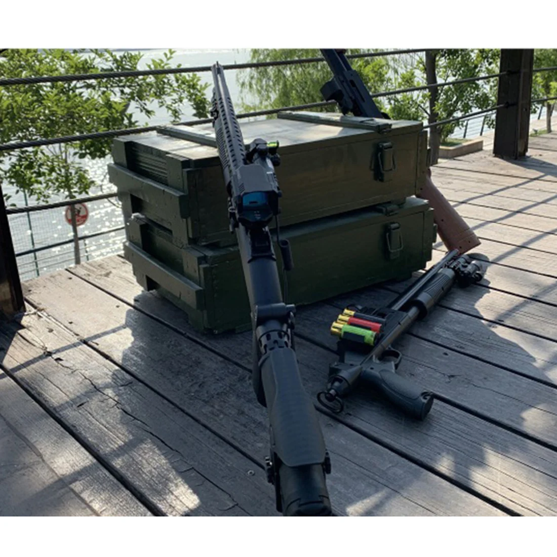 Магазин большой емкости для M97 Pump action водные гелевые бусинки Shot Blaster