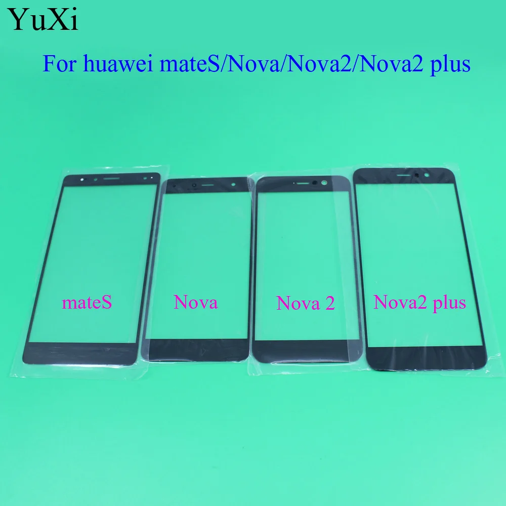 Внешняя стеклянная линза YuXi для Huawei Nova plus Замена nova nova2 Nova2 крышка переднего
