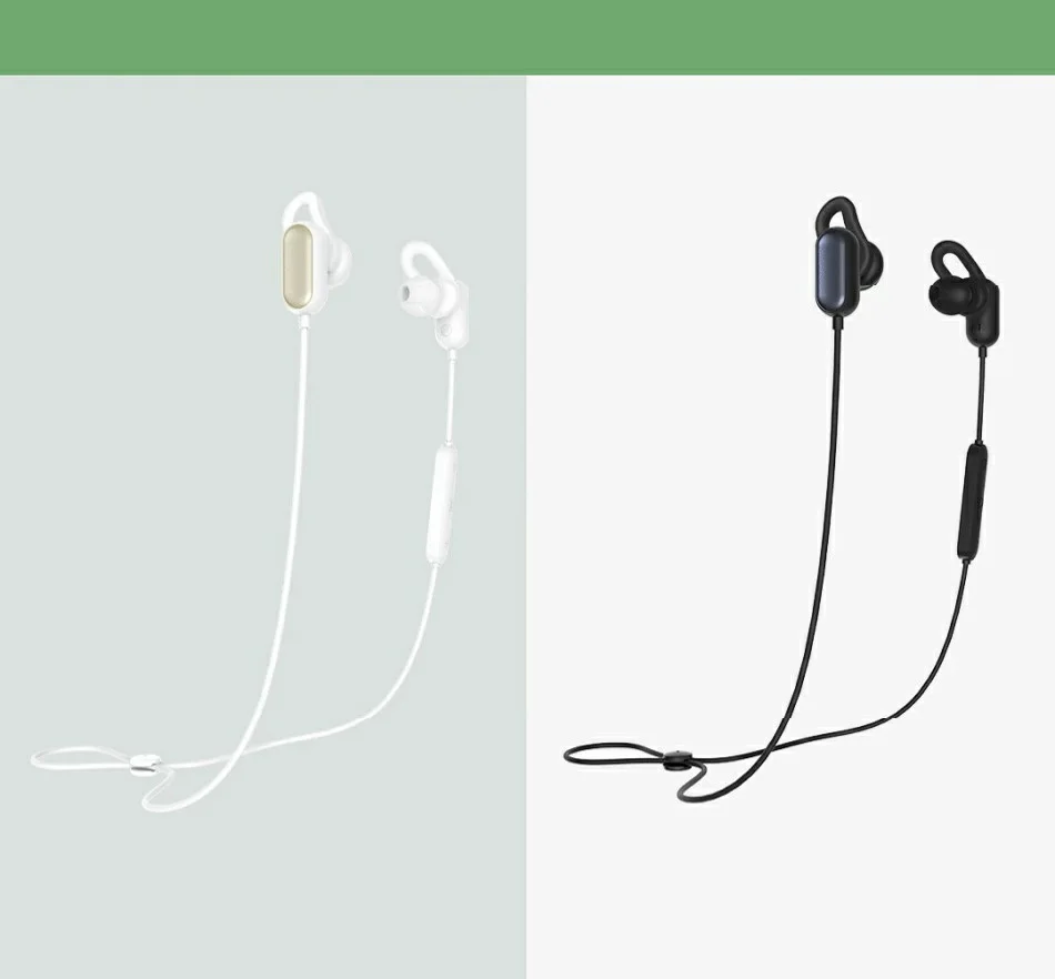 Xiaomi mi, Спортивная bluetooth-гарнитура Xiao mi Young, беспроводные Bluetooth 4,1, музыкальные спортивные наушники, вкладыши IPX4, водонепроницаемые наушники