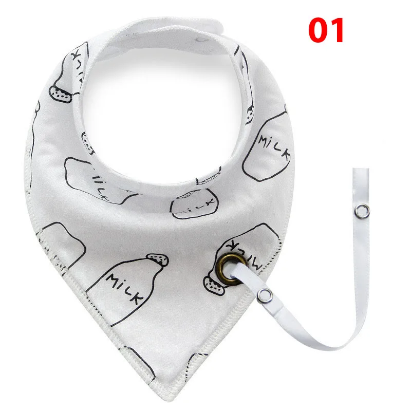 Новинка Детские треугольные нагрудники из хлопка с рисунками животных 18 стилей |