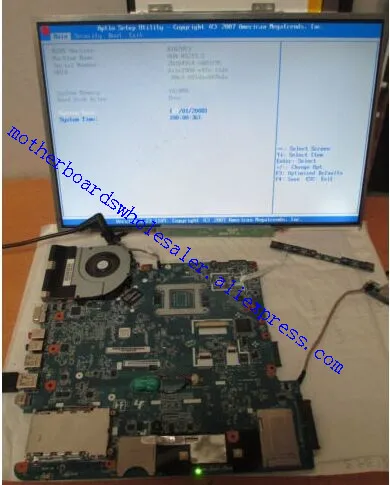 Placa Mae For Sony Vaio VGN-NS21S NS Series Working Laptop Motherboard MBX-195 A1665245A and fully tested | Компьютеры и офис