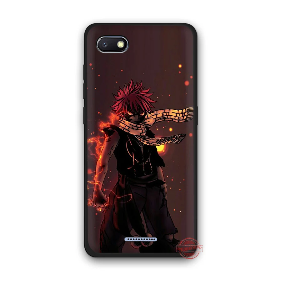 WEBBEDEPP Anime Manga Fairy Tail logo Soft Phone Case for Redmi Note 8 7 6 5 Pro 4A 5A 6A 4X Plus S2 Go Cases | Мобильные телефоны
