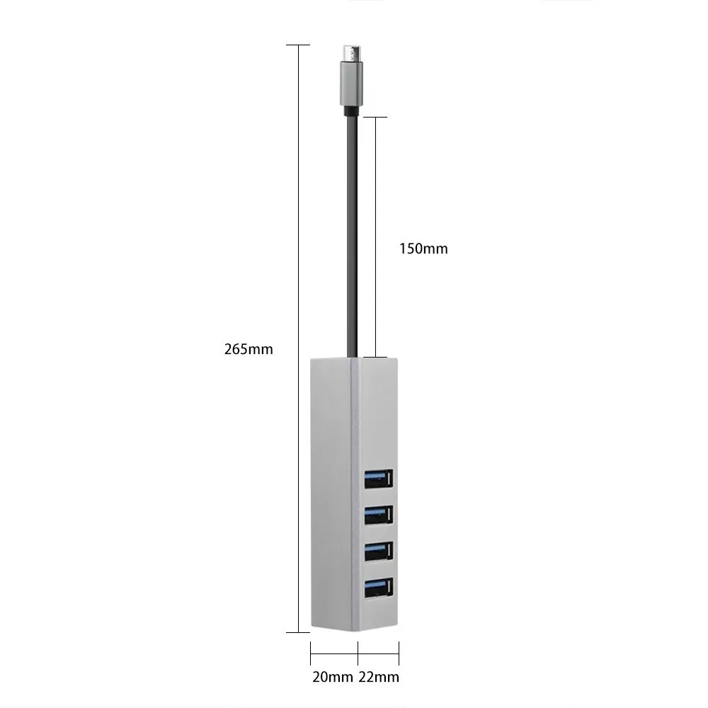USB 3 0 концентратор Мульти разветвитель адаптер с разъемом Type C для USB3.0 + OTG
