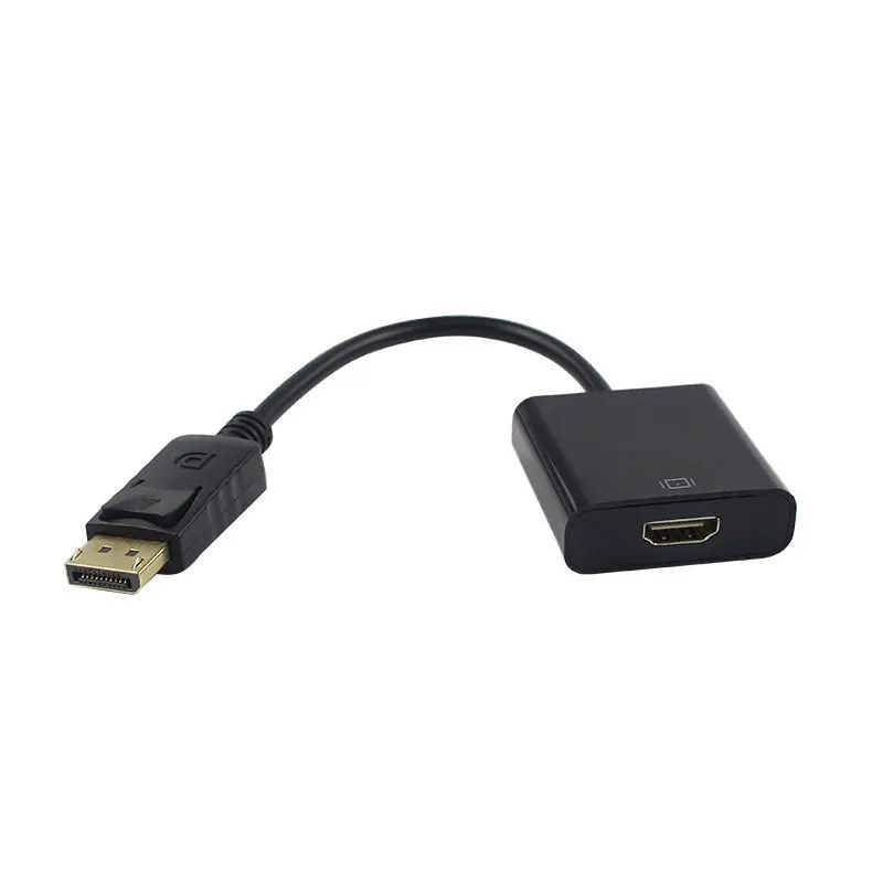 Переходник для порта дисплея 20 см переходник DP в HDMI Кабель адаптер Бесплатный
