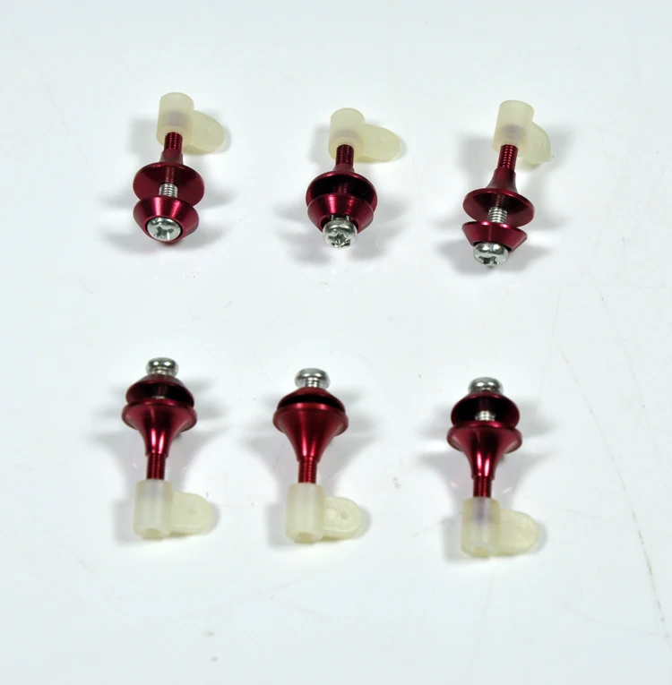 2 шт. RC модель Запчасти самолет алюминиевый Vertebaral рожок рычаг D2.8mm | Игрушки и хобби