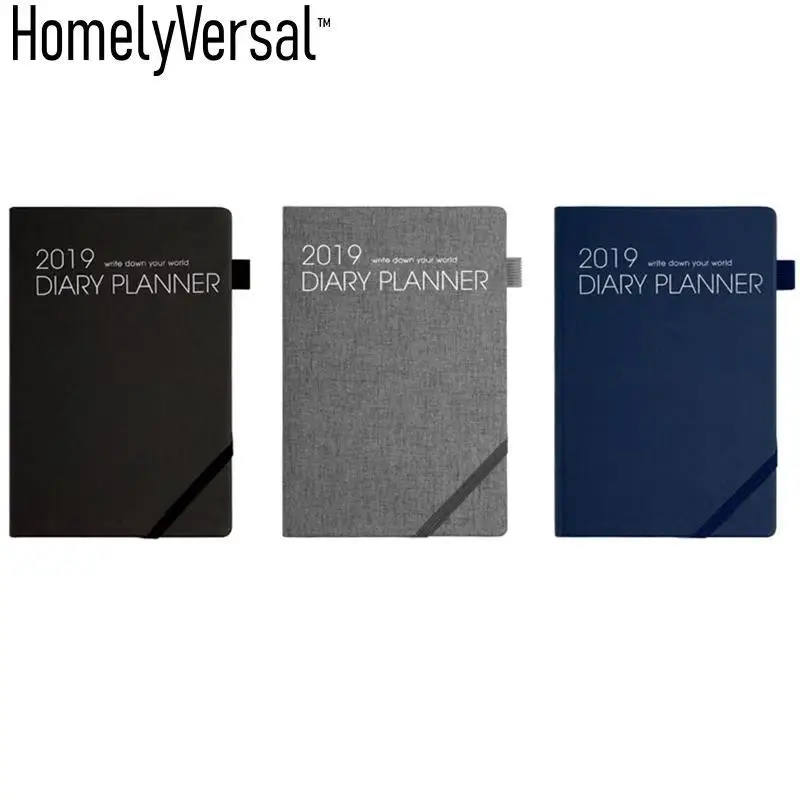 A5 A6Notebook с год ежедневник канцелярские книги подарок на год время Управление Еженедельный планировщик журнал дневник