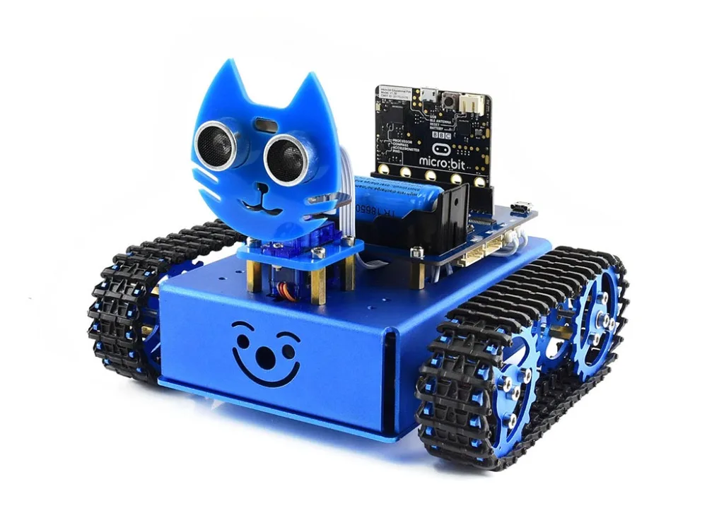 Набор для сборки гусеничного робота Waveshare KitiBot starter умный автомобиль с