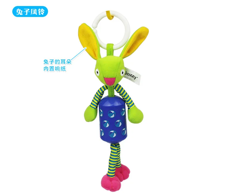 Мягкие музыкальные погремушки 27 см для новорожденных плюшевая Мягкая кукла с