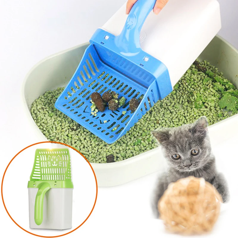 Neater Cat Litter Shovel Scooper Easy Pet Cleaning Tool Scoop sift Cat Sand Cleaning Products Scoops For Cat Toilet Training Kit