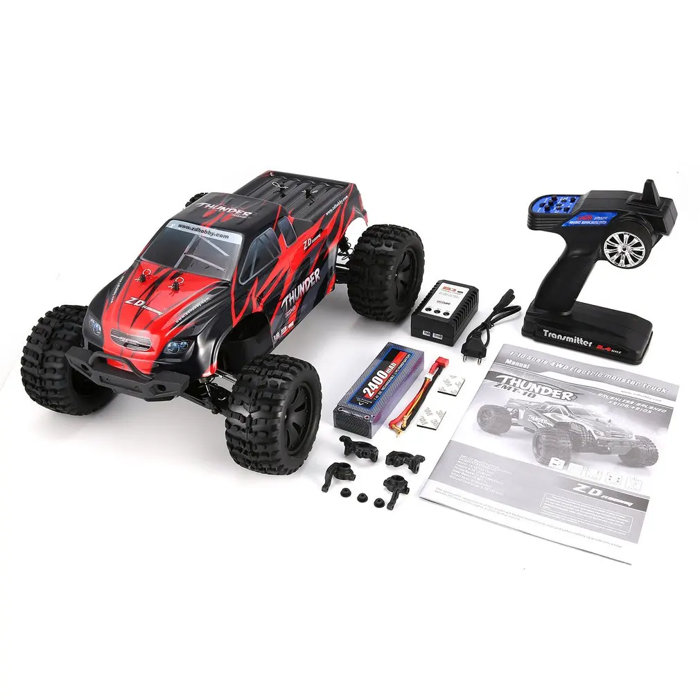 1/10 гром 4WD бесщеточный 70 км/ч гоночный Радиоуправляемый автомобиль Bigfoot багги Грузовик RTR игрушки Дистанционное управление автомобиль скалолазание RC модель США/ЕС