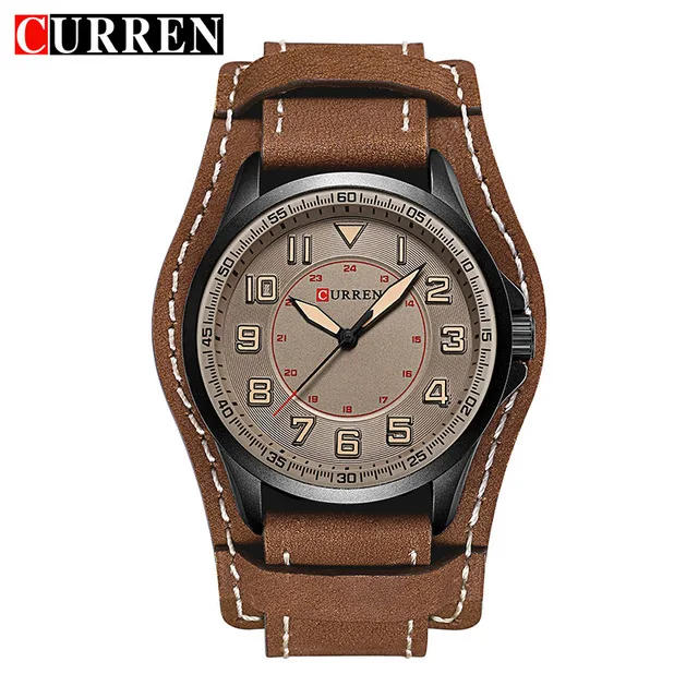 2018 Новинка CURREN 8279 часы мужские модные роскошные спортивные военные наручные