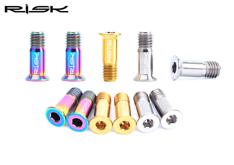 Задний переключатель передач из титана для дорожного велосипеда m5x2 2 шт.|bicycle rear