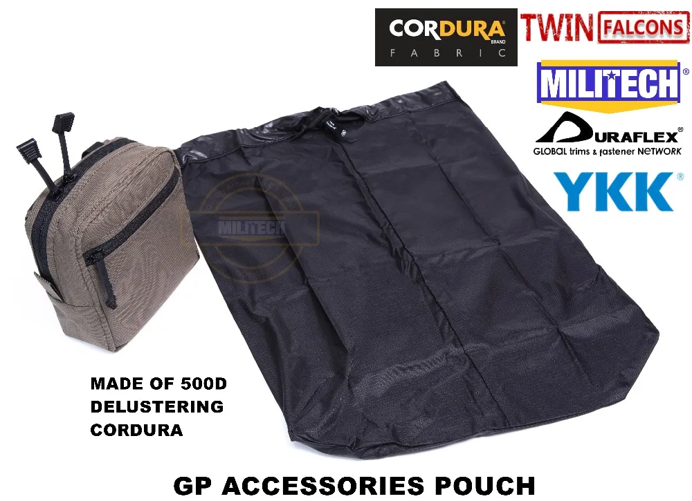 MILITECH TWINFALCONS TW Delustered Cordura Crye CP умный чехол GP для AVS CPC JPC Molle сумка для принадлежностей с SSE сумкой