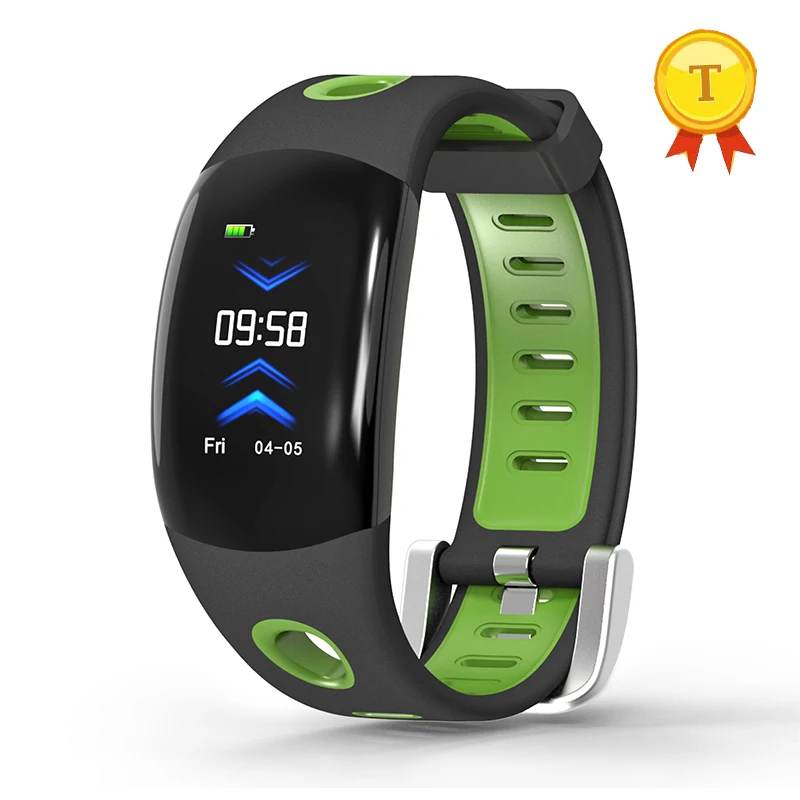 

2018 IP68 Водонепроницаемый настоящий смарт-браслет для плавания цветной сенсорный экран для сердечного ритма монитор умный Браслет для IOS Android