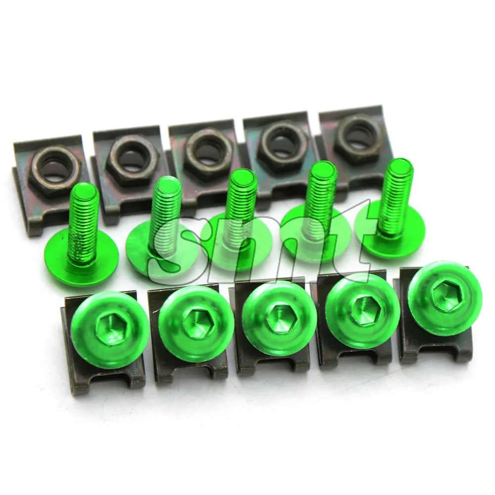 6 мм аксессуары для мотоциклов болты с обтекателем 690 smc 2008 2009 2010 2011 Kawasaki Z1000 Z750 Z800|for